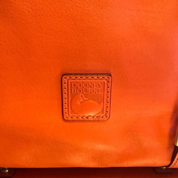 Dooney and Bourke Salmon Large Florentine Satchel - Picture 5 of 12